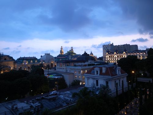 Monte Carlo, le soir